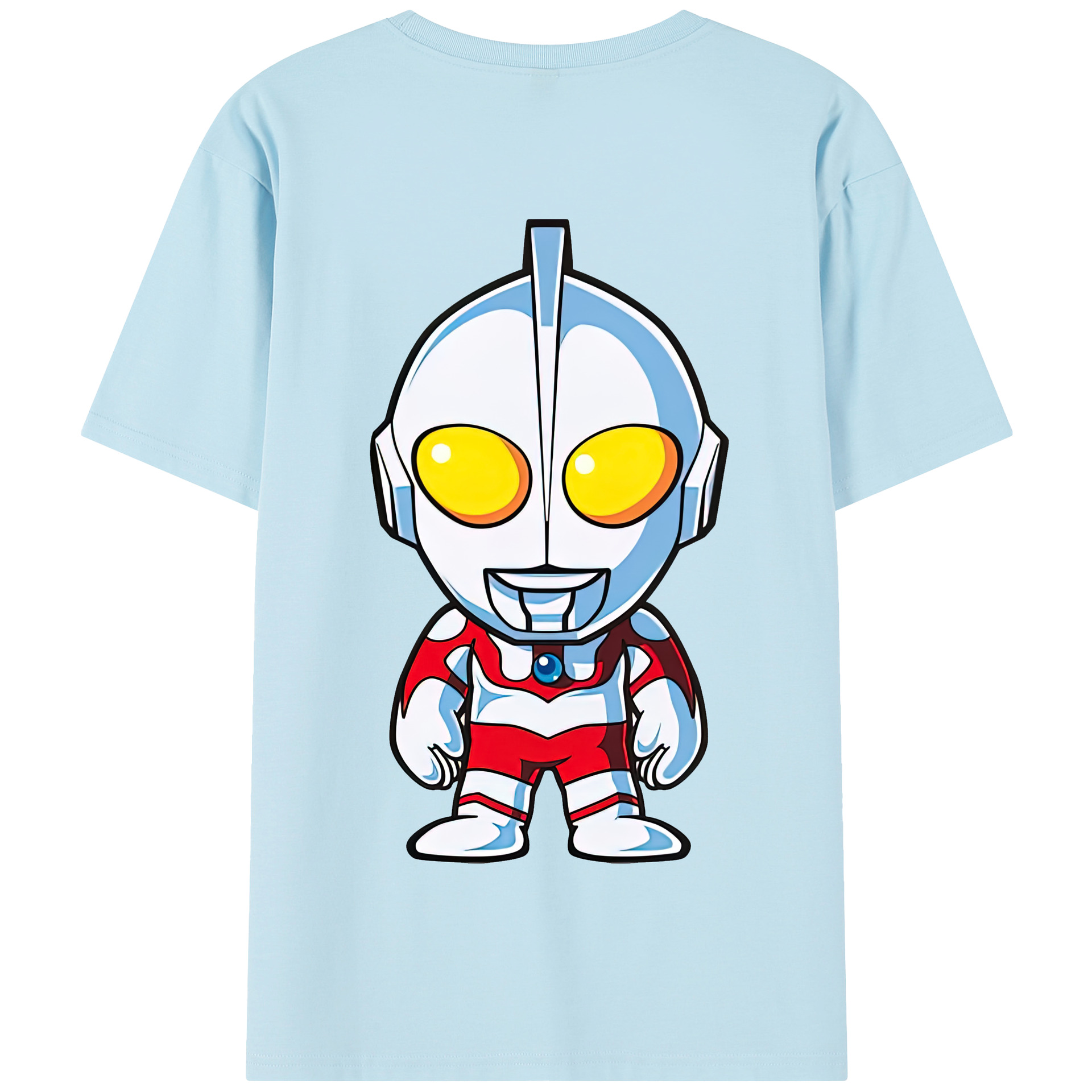 （画像用） ウルトラマン Ultraman 綿100％半袖Tシャツ（背面プリント）